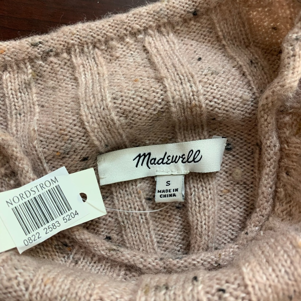 Madewell Donegal Evercrest Turtleneck Sweater Small- 0376, 0377, 0378 - Picture 7 of 13